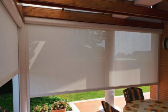 Chiusure laterali per portici Altavilla Vicentina